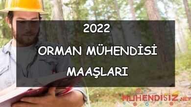 2022 Orman Mühendisi Maaşları
