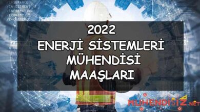 2022 Enerji Sistemleri Mühendisi Maaşları