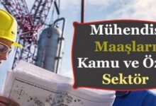 Kamuda Mühendis Maaşları 2025