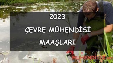 2023 Çevre Mühendisi Maaşları